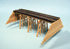 184-167  -  Common pile trestle kit - HO Scale