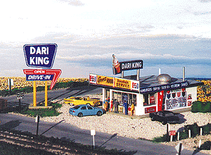 184-182  -  Dari-King Drive-In Rstrnt - HO Scale