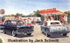 184-187  -  Clark Oil Gas Station - HO Scale