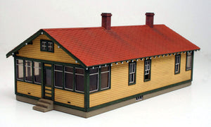 184-194  -  6-Room Sec House Kit ATSF - HO Scale