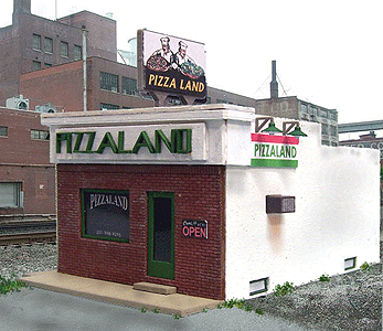 184-196  -  Pizzaland Kit - HO Scale