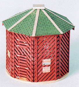 184-191  -  Tom's Corn Crib - HO Scale