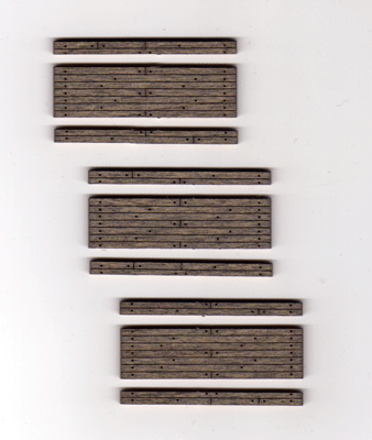 184-114  -  Wd Grade Xing 1-Lane - HO Scale