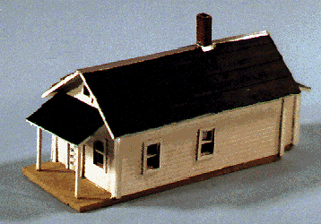 184-379  -  Shotgun house - Z Scale