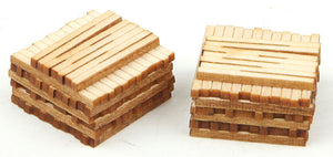 184-1812  -  Pile O' Ties Unstained 2/ - N Scale