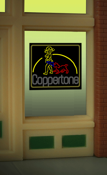 502-8830  -  Window Sign Coppertone