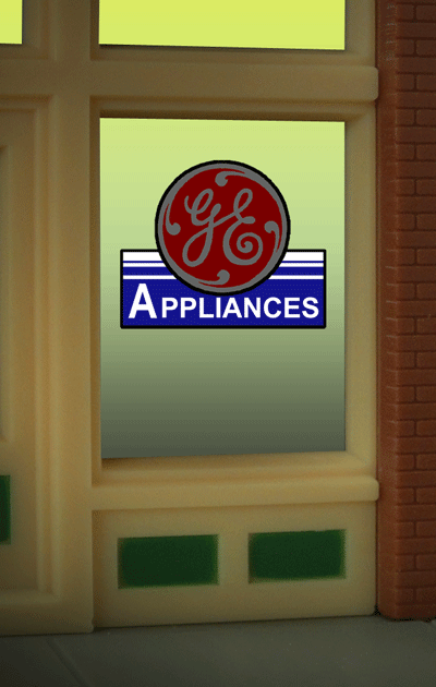 502-8835  -  Window Sign GE Appliances