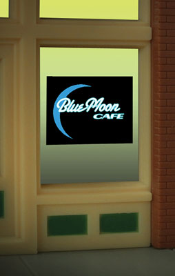 502-8960  -  Wndw Sign Blue Moon Cafe
