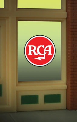 502-9000  -  Window Sign RCA