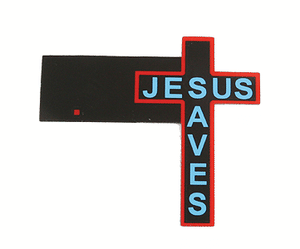 502-9071  -  Anmtd Blbrd Jesus SavesLg