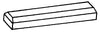 541-1016  -  Concrete park barrier 12/ - HO Scale