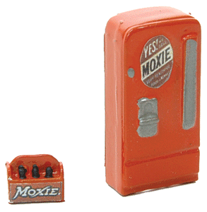 361-750  -  Soda Mchn Uprgt Moxie - HO Scale