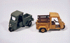 361-924  -  Cushman Trucksters 2/ - HO Scale