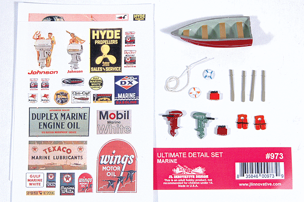 361-973  -  Ult Detail Set Marine - HO Scale