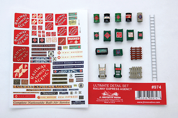 361-974  -  REA Ultimate Detail Set - HO Scale