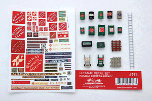 361-974  -  REA Ultimate Detail Set - HO Scale