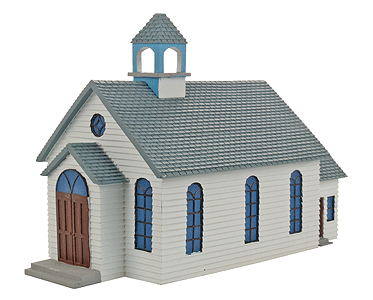 353-6103  -  1st Street Church B/U - HO Scale