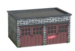 353-6151  -  2-Car Garage Block - HO Scale