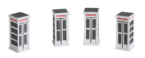 353-6158  -  Telephone Booth B/U 4/ - HO Scale