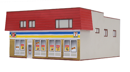 353-6125  -  Convenience Store - HO Scale