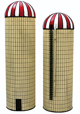 353-6318  -  Silo: 1 Large/1 Small  2/ - N Scale