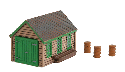 353-6339  -  Maintenance Handcart Shed - N Scale