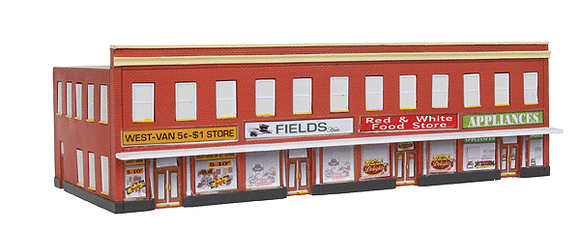 353-6343  -  4-Store Building - N Scale
