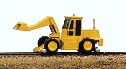 623-2051  -  MOW Swngmstr w/Ldng Bckt - N Scale