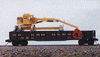 623-2081  -  MOW Gondola crane - N Scale