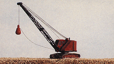 623-2091  -  Bantam Dragline crane - N Scale