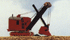 623-2121  -  Bucyrus Excavator Shovel - N Scale