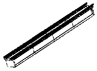 683-213  -  60' Long Inspection Pit - HO Scale