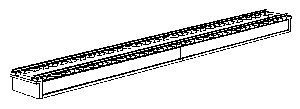 683-1213  -  60-foot inspection pit - N Scale