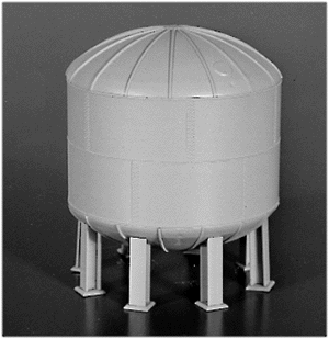 628-520  -  Elevated Tank Kit 24Dx30H - HO Scale