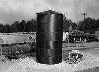 628-504  -  Water/Oil Tnk PeakTop 43' - HO Scale