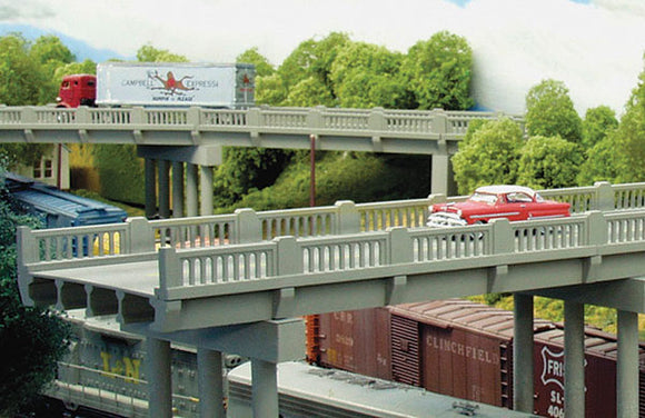 628-151  -  50' Hwy overpass - N Scale