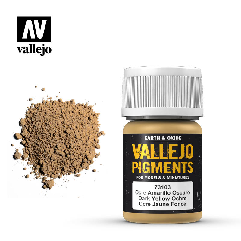 VAL-73103  -  DARK YELLOW OCRE PIGMENT 30ml