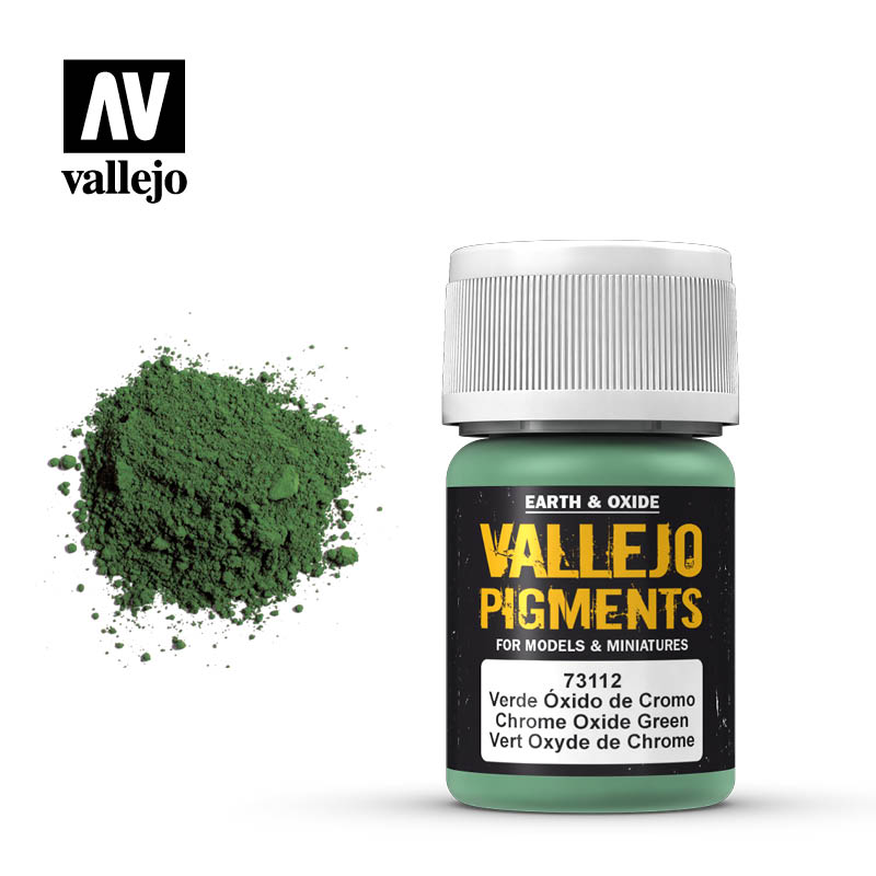 VAL-73112  -  CHROME OXIDE GREEN PIGMENT 30ml