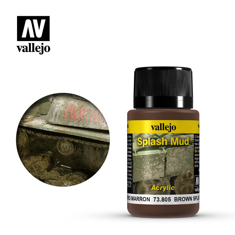 VAL-73805  -  BROWN SPLASH MUD 40ml