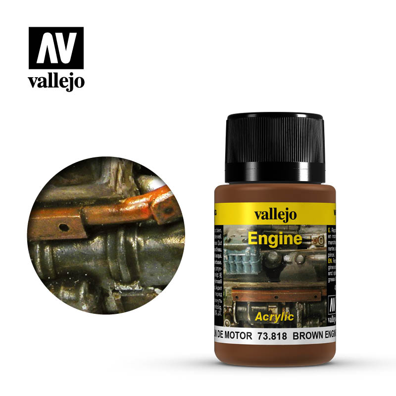 VAL-73818  -  BROWN ENGINE SOOT 40ML