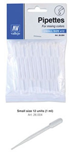 VAL-T26004  -  PIPETTES SMALL 12 PCS. (1 ml)