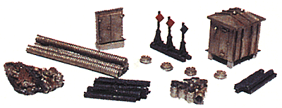 623-2141  -  Railroad Yard Detail Set - N Scale