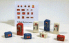 623-2191  -  Soda Machine 8-Piece Set - N Scale