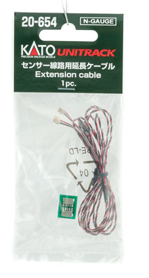 381-20654  -  Extnsn Cable/Sensor Track - N Scale