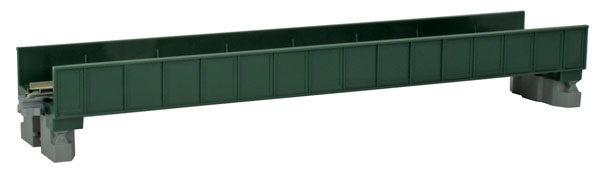 381-20451  -  Sgl-Plt Grdr Bdg 7.3" Grn - N Scale
