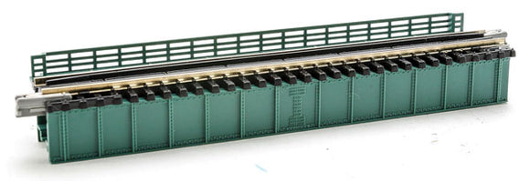 381-20461  -  Deck Girder Bridge green - N Scale