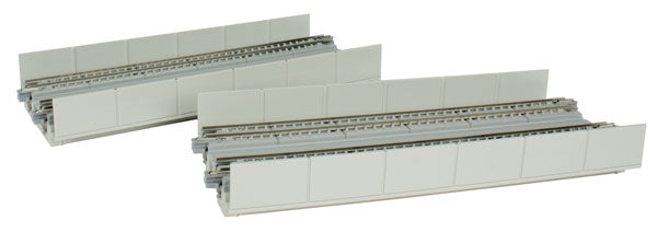 381-20411  -  Dbl-Trk Str Vdct 7.31" 2/ - N Scale