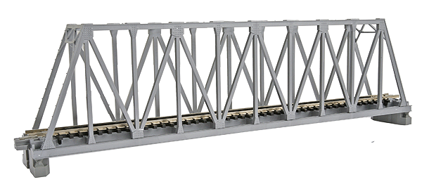 381-20433  -  Sngl-Truss Brdg 9.75" Slv - N Scale