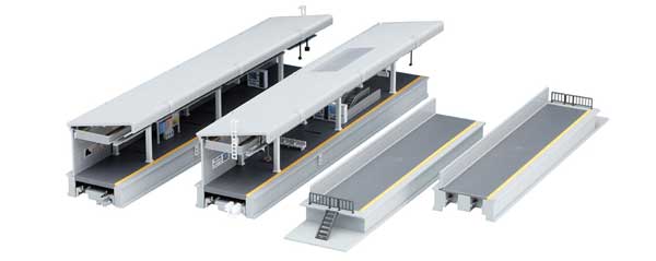 381-23161  -  1-Side Sub Platfrm DX Kit - N Scale