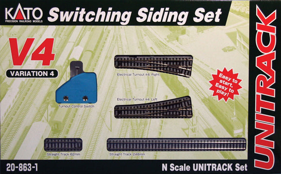 381-208631  -  V4 Switching Siding Set - N Scale